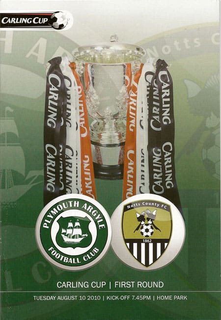 Plymouth Argyle FC v Notts County FC